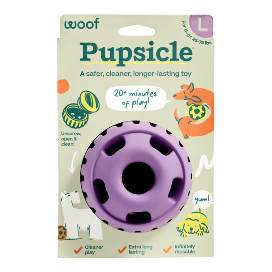 Woof Pupsicle Lavender Large For Dogs
