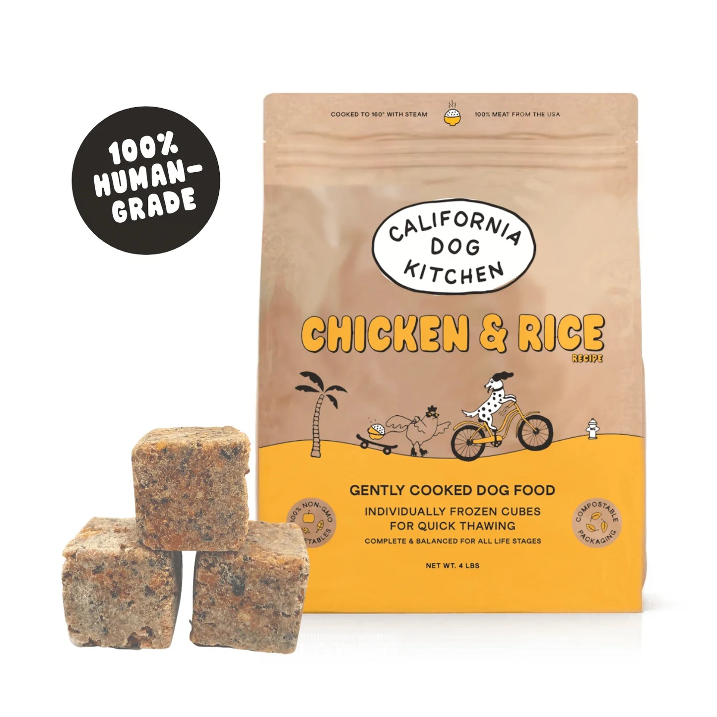 California Dog Kitchen Chicken & Rice 4lbs