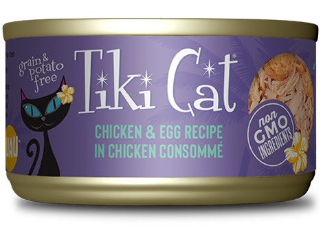 Tiki Cat Koolina Luau Chicken Eggs 2.8oz for Cats