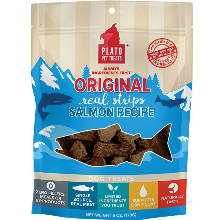 Plato Salmon Strips 6oz
