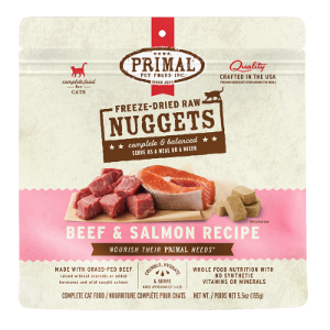 Primal Freeze Dried Beef & Salmon 5.5oz for Cats