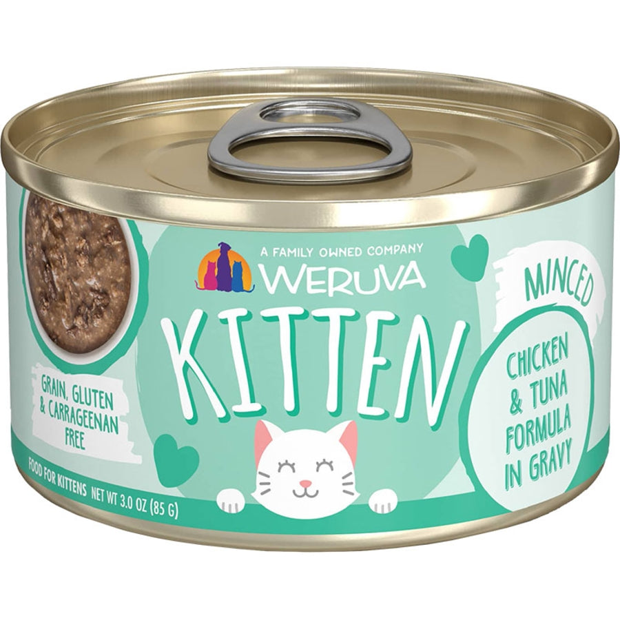 Weruva Kitten Chicken & Tuna 3oz Case for Cats