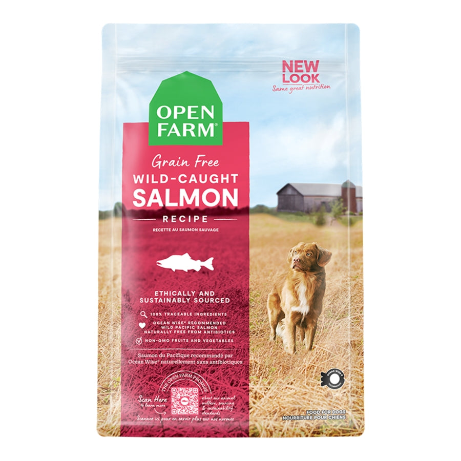Open Farm Grain Free Wild Salmon 22lb For Dogs
