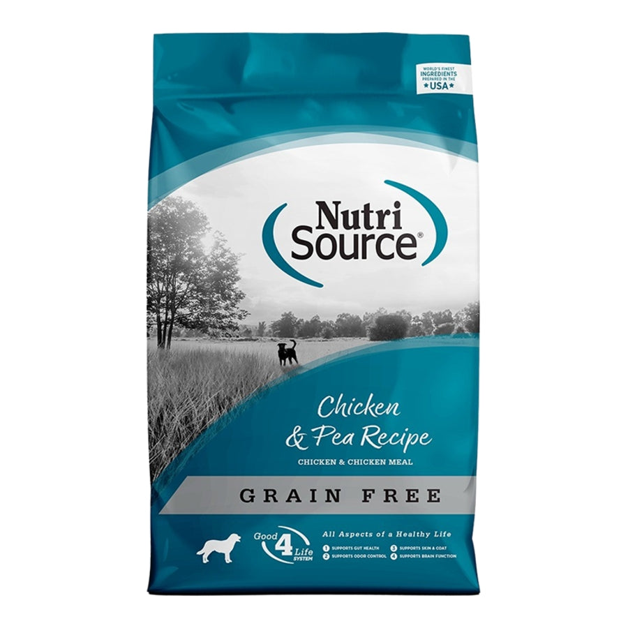 Nutri Source Chicken & Pea Grain Free 26lbs for Dogs