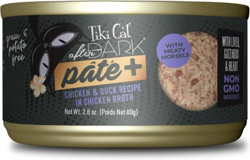 Tiki Cat After Dark Chicken & Duck Pate Case 12pk 2.8oz