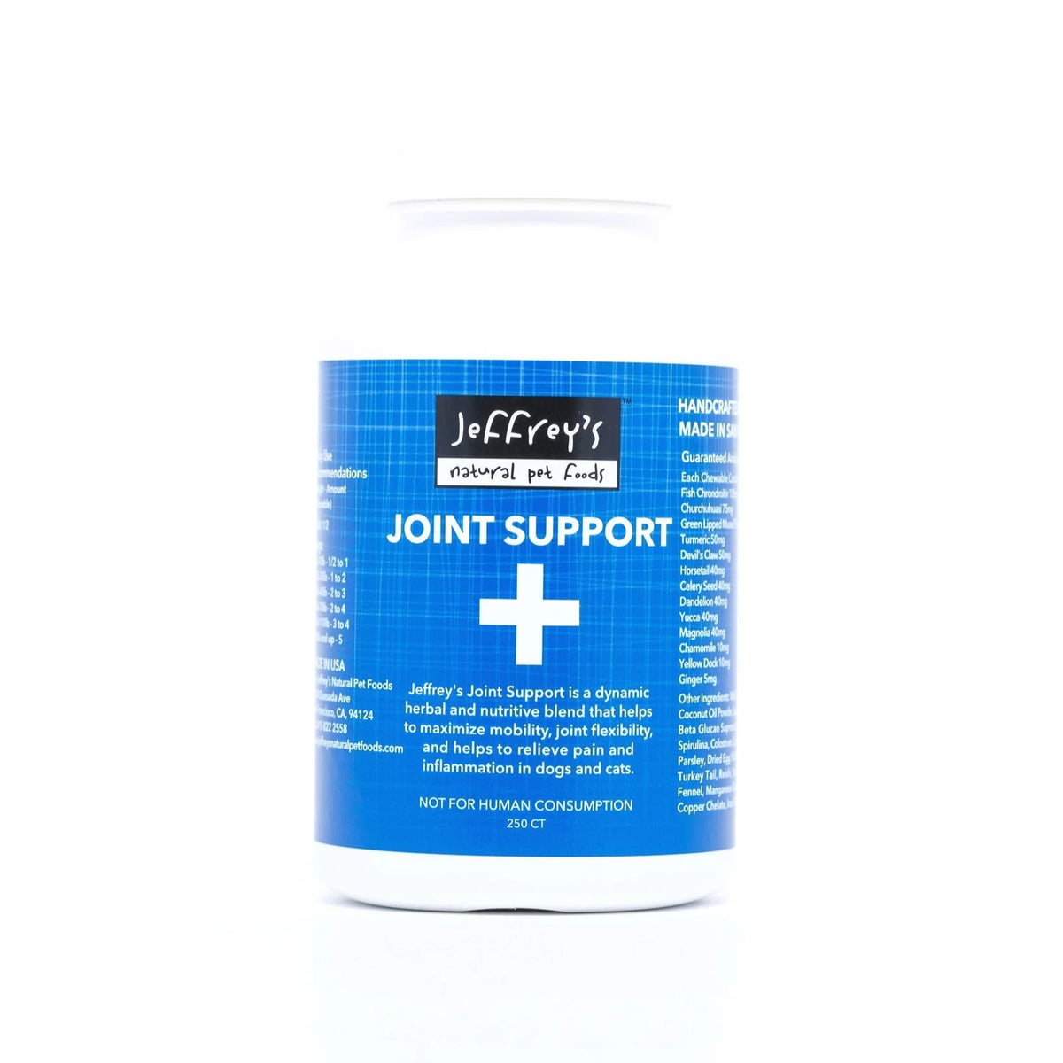 Jeffrey's Joint Support 250ct