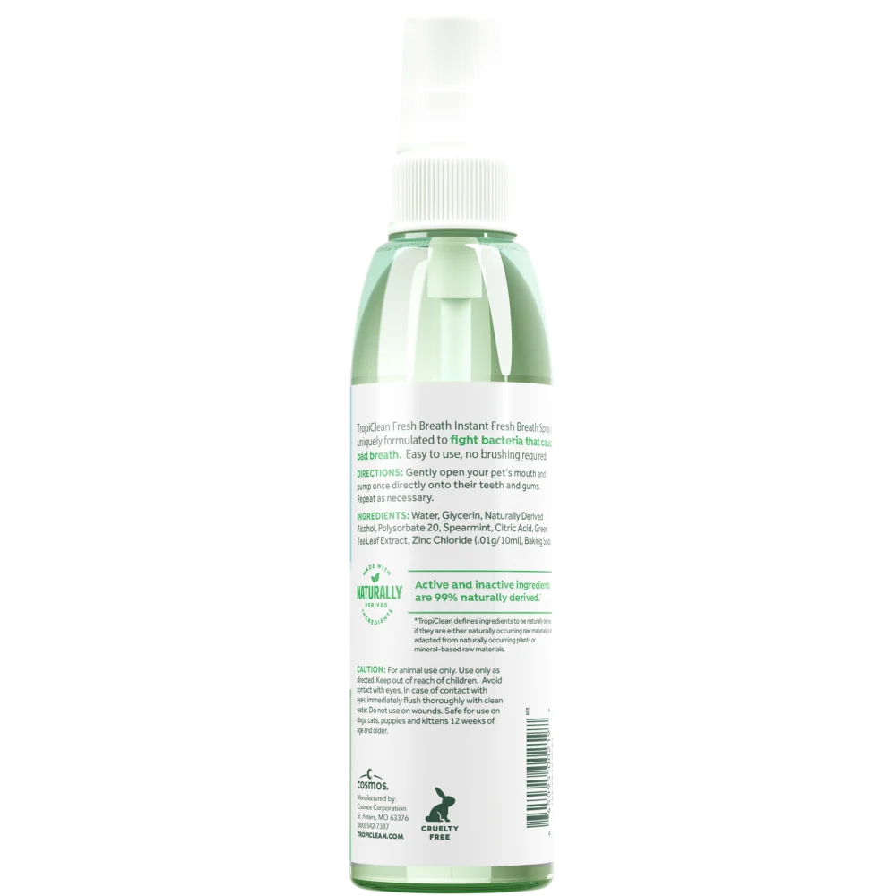 TropiClean Fresh Breath 4oz