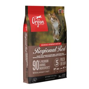 Orijen Regional Red 12lbs for Cats