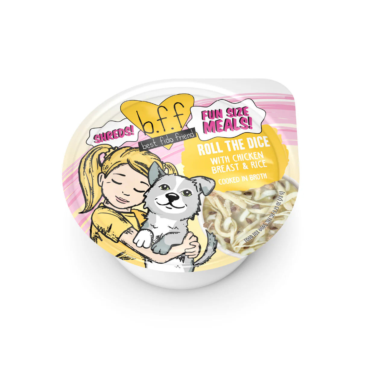 Weruva Fun Size Meals Roll The Dice 2.75oz Case for Dogs