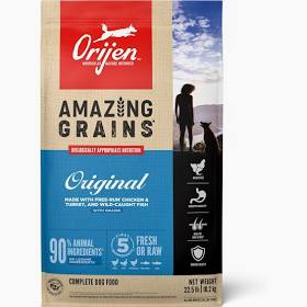 Orijen Amazing Grains Original 22.5lbs for Dogs