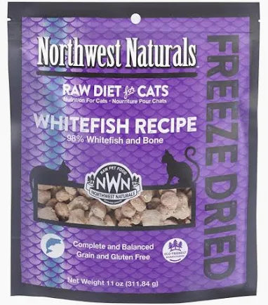 NorthWest Naturals Freeze Dried Whitefish 11oz For Cats