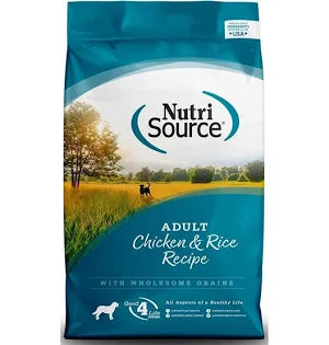 Nutri Source Chicken Rice 12lbs for Dogs