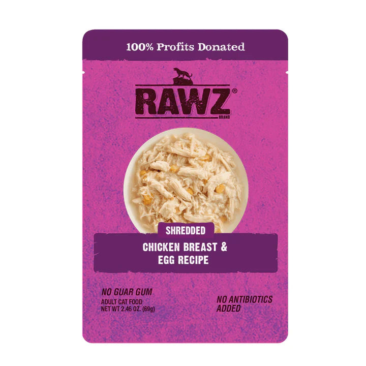 Rawz Chicken Breast Egg 2.46oz for Cats