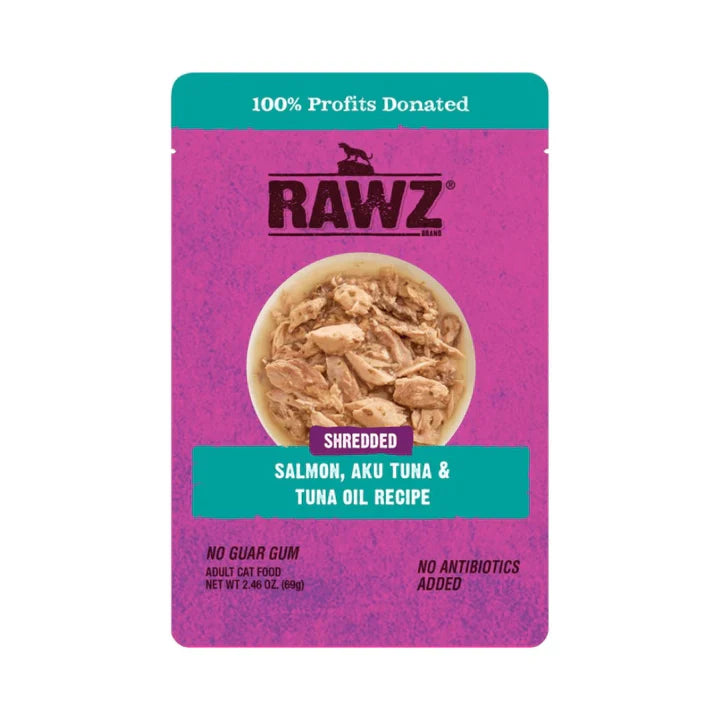 Rawz Salmon & Tuna 2.46oz for Cats