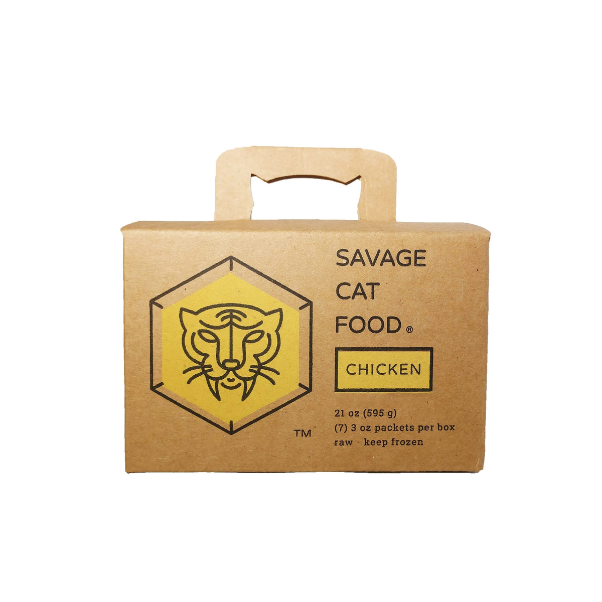 Savage Chicken Small Case 3oz x 7 for Cats