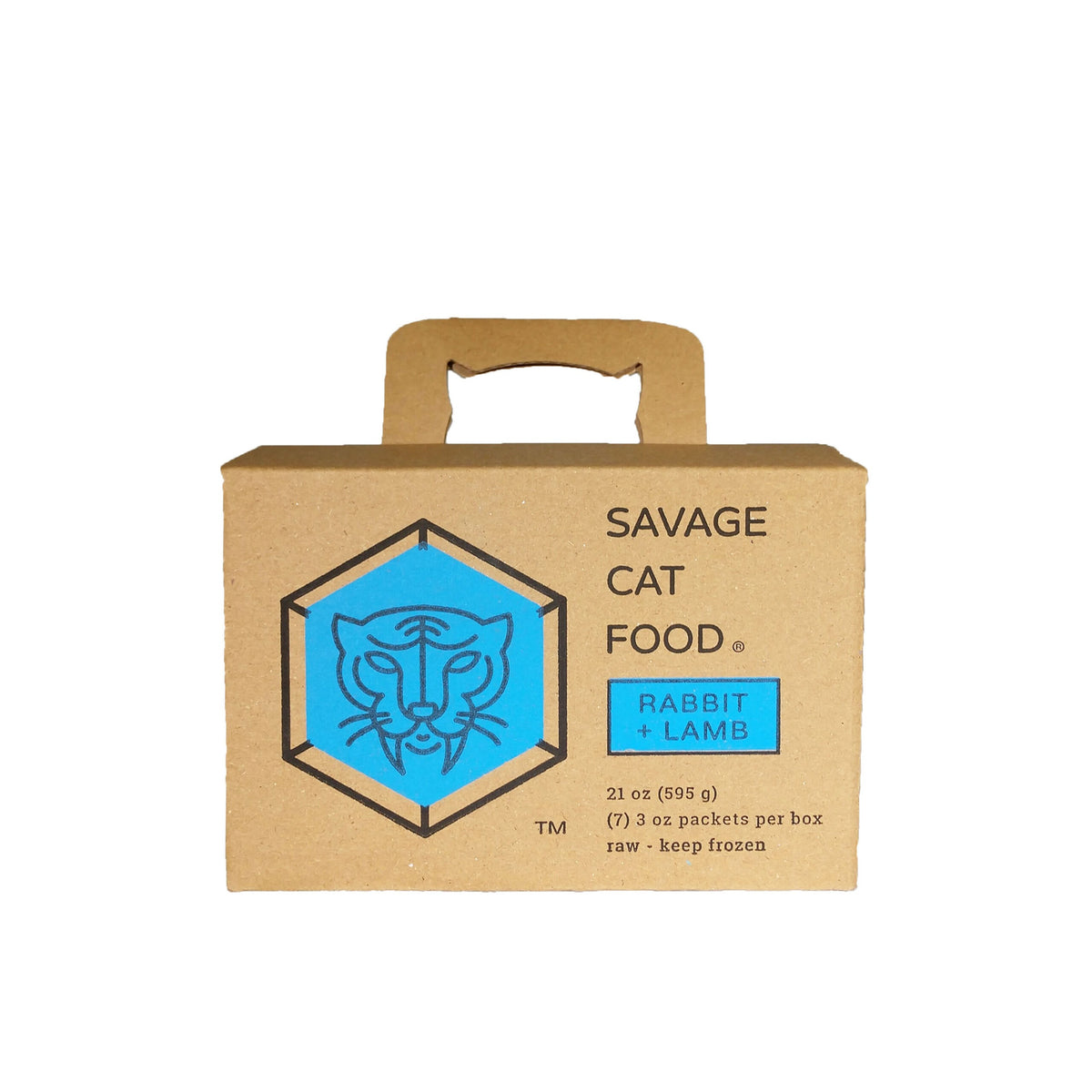 Savage Rabbit/Lamb Small Case 3oz x 7 for Cats