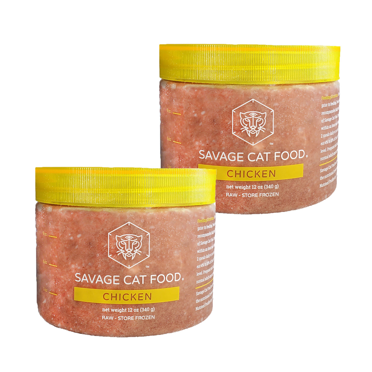Savage Chicken 12oz for Cats