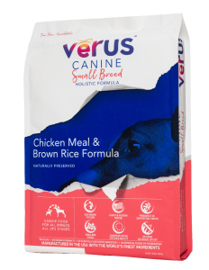 Verus Dry Small Breed Chicken Meal 4lbs for Dogs