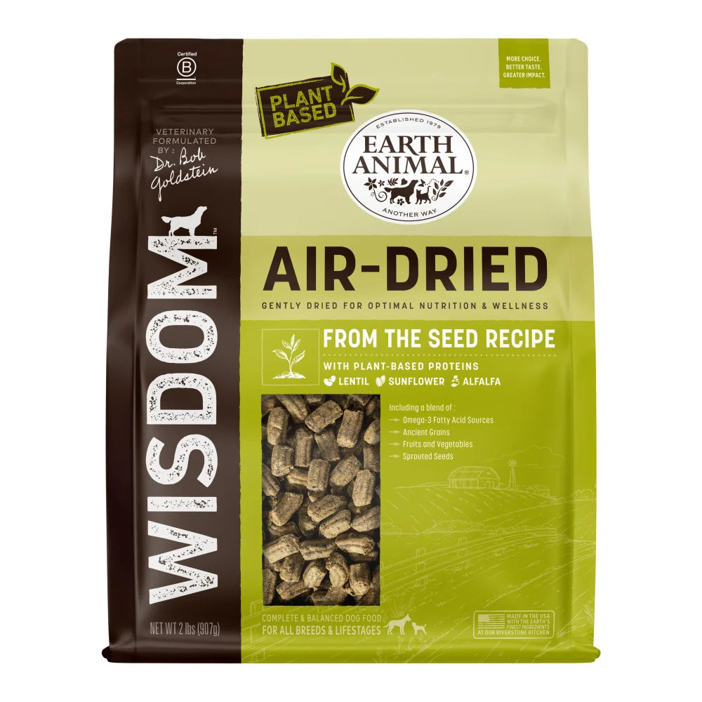 Earth Animal Wisdom From The Seed 2lbs for Dogs