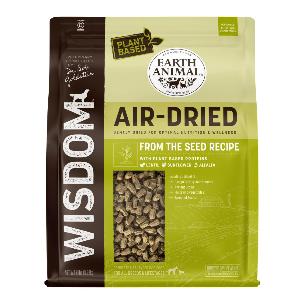 Earth Animal Wisdom From The Seed 8lbs for Dogs