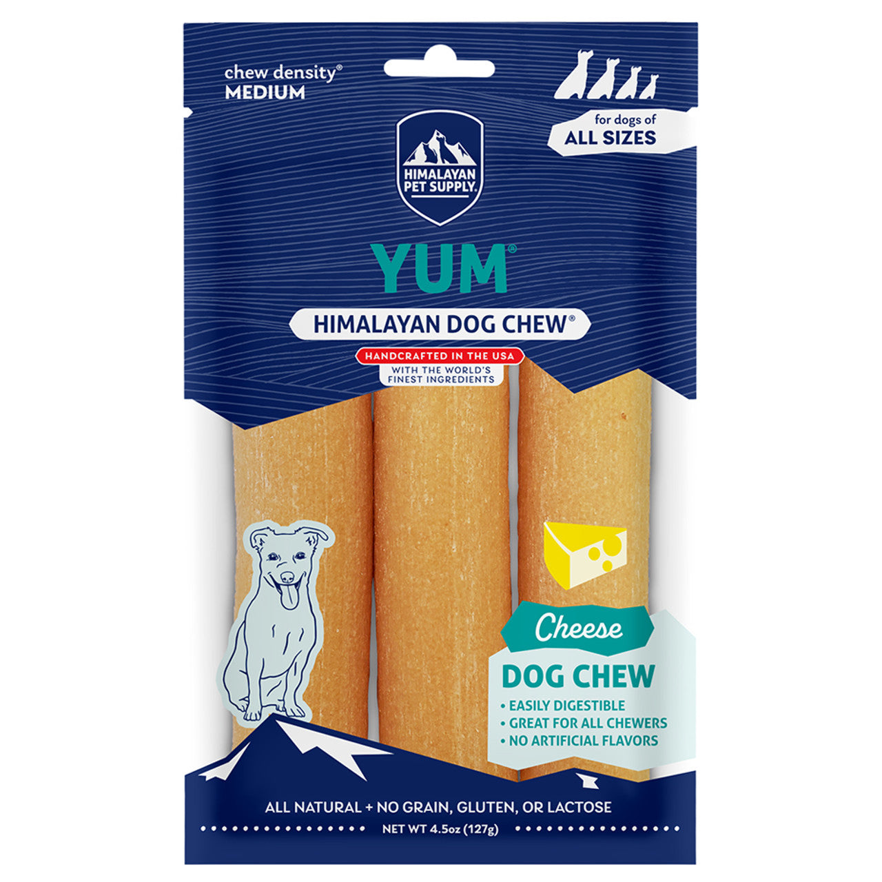 Himalayan Yak Cheese 4.5oz for Dogs