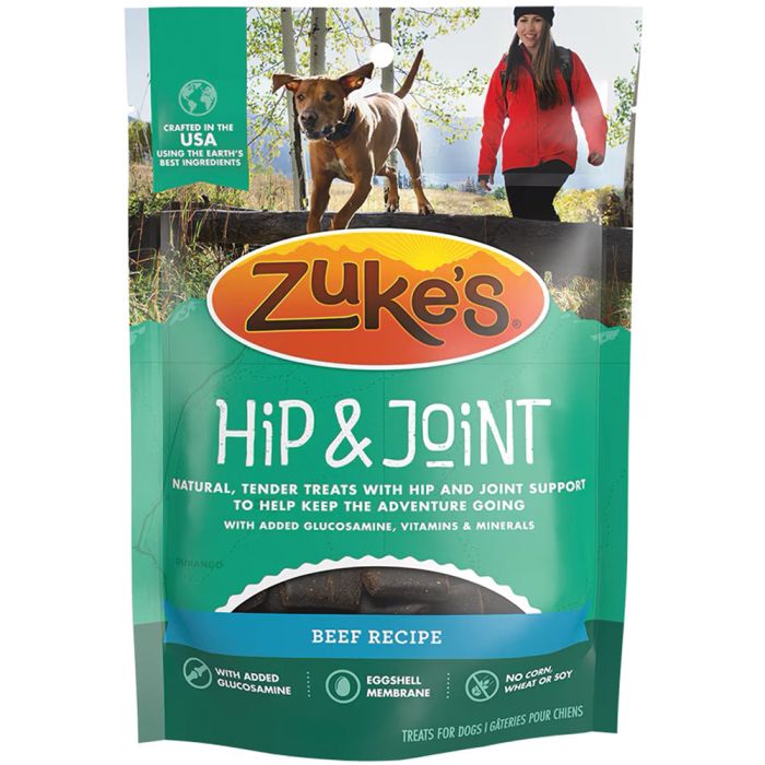 Zuke’s Hip Action Beef Dog Treats 16oz